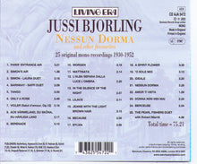 JUSSI BJORLING - Nessun Dorma - CD AJA 5472