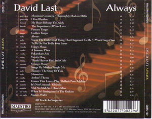 DAVID LAST 'Always' CDTS 127