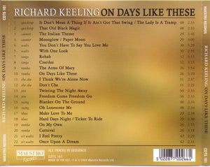 RICHARD KEELING 'On days like these' CDTS 161