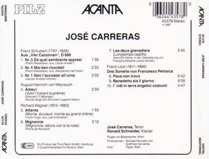 JOSE CARRERAS "Recital-Lieder" 43 578