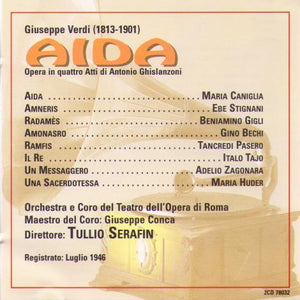 AIDA - Caniglia-Gigli-Stignani-Bechi 2CD 78032 (2-cd Set)
