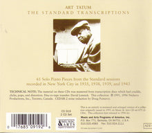 ART TATUM - The Standard Transcriptions - 2-CD-MACD 919