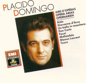 PLACIDO DOMINGO 'Opera Arias' 4 79555 2