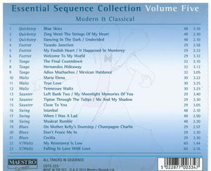 ESSENTIAL SEQUENCE COLLECTION - Vol. 5 - Modern & Classical CDTS 223