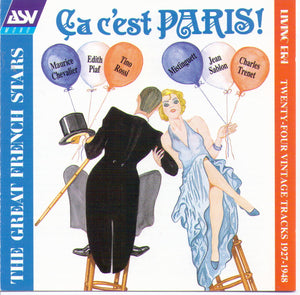 The Great French Stars "Ca c'est PARIS! - CD AJA 5285