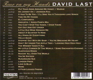 DAVID LAST "Time On My Hands" CDTS 148