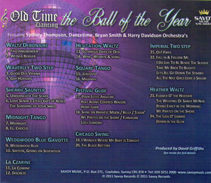 OLD TIME DANCING "the Ball of the Year" SAV 380 CD