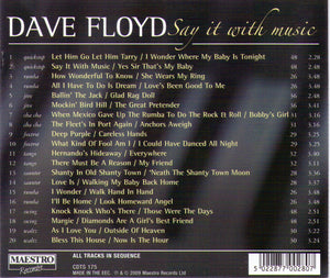 DAVE FLOYD "Say It With Music" CDTS 175