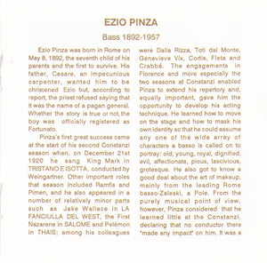 EZIO PINZA - CL-99-12