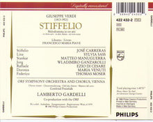 JOSE CARRERAS "Stiffelio" 2cd-422 432-2