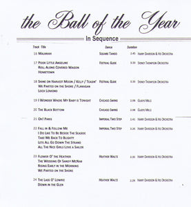 OLD TIME DANCING "the Ball of the Year" SAV 380 CD