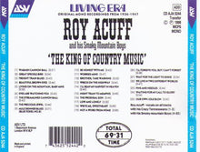 ROY ACUFF 'The King Of Country Music' CD AJA 5244