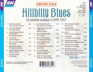 HILLBILLY BLUES '25 Country Classics' CD AJA 5361