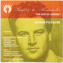 ALFRED PICCAVER -The Son of Vienna - CDBP 9725