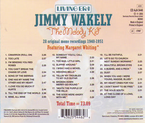 JIMMY WAKELY " The Melody Kid" - CD AJA 5446
