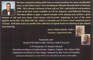 LARRY GREEN "Far Away Places" CDTS 141