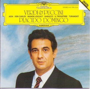 PLACIDO DOMINGO 'sings Verdi & Puccini' 413 785-2