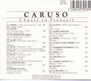 CARUSO - Chante en Francais - MM-30182