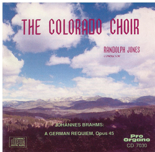 THE COLORADO CHOIR - Pro Organo CD 7030