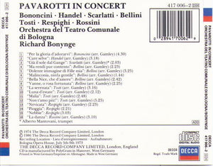 LUCIANO PAVAROTTI "In Concert" 417 006-2