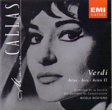 MARIA CALLAS 'Verdi Arias 11' 5 66461 2