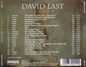 DAVID LAST 'Closer' CDTS 113