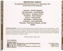BEETHOVEN: FIDELIO - CD-619 (2CD Set)