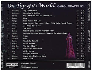 CAROL BRADBURY 'On Top Of The World' CDTS 250