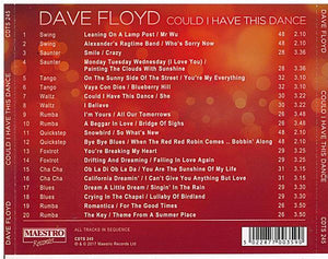 DAVE FLOYD ' Could I Have This Dance - CDTS 245