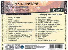 LAYTON & JOHNSTONE 'Bye-Bye, Blackbird' RTR 4240