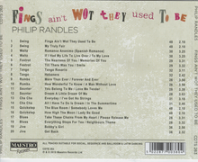 PHILIP RANDLES 'Fings Ain't Wot They Used To Be' CDTS 263