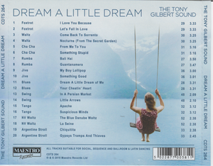 TONY GILBERT 'Dream A Little Dream' CDTS 264