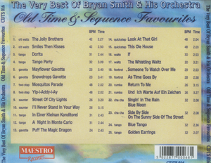 BRYAN SMITH 'Old Time & Sequence Favourites' CDTS 016