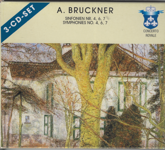 ANTON BRUCKNER/6 SYMPHONIES/ 3-CD SET 206218
