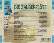 MOZART: DIE ZAUBERFLOTE - 2CD 78027