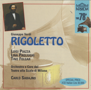 VERDI: RIGOLETTO - 2CD 78003
