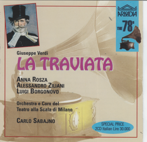 VERDI 'La Traviata' 2CD 78001