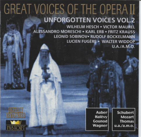 GREAT VOICES OF THE OPERA - 2CD 205119
