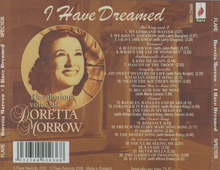 DORETTA MORROW - "I HAVE DREAMED" - SPEC1036