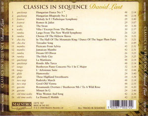 DAVID LAST 'Classics in Sequence' CDTS 167