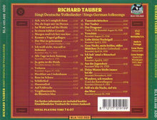 RICHARD TAUBER 'Sings German Folk Songs' BLA 103.002