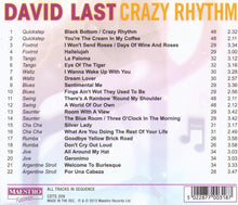 DAVID LAST "Crazy Rhythm" CDTS 209