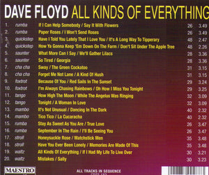 DAVE FLOYD "All Kinds Of Everything" CDTS 182