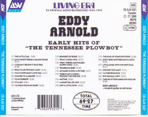 EDDIE ARNOLD 'The Tennessee Plowboy' CD AJA 5321