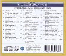 Charles Kullman 1931-1938 - NI7838