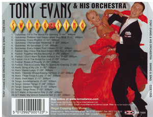 TONY EVANS 'Swing & Sing' CDE 1055