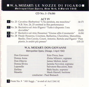LE NOZZE DI FIGARO - 3-CD-646