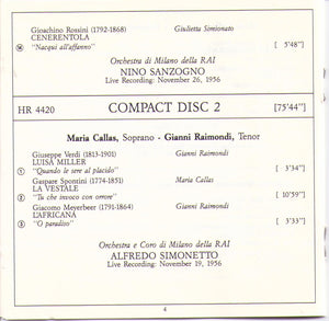 MARTINI & ROSSI CONCERTS - 2CD-HR 4419