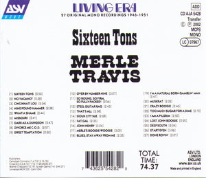 MERLE TRAVIS - Sixteen Tons - CD AJA 5428