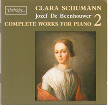 CLARA SCHUMANN - Complete Works for Piano, Vol.2 - 1-Cd Partridge 1130